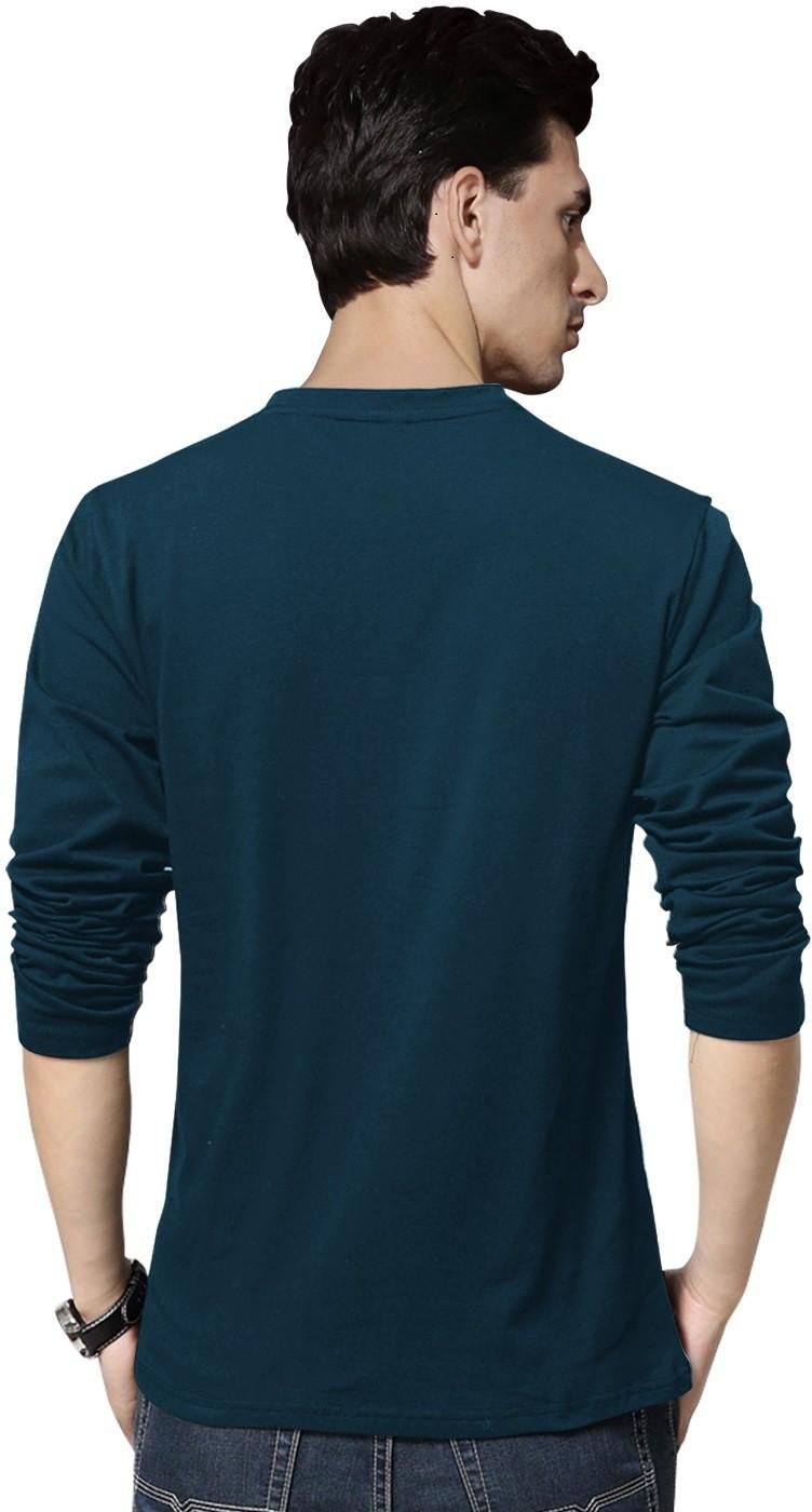 Men's Full Sleeve Casual T-shirts - PURE