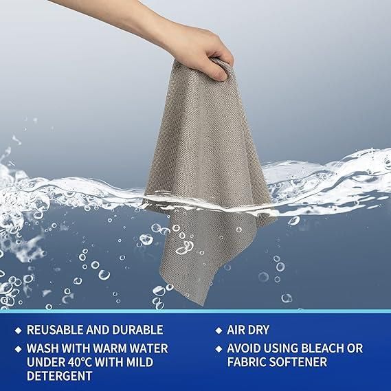 Kitchen Cleaning High Friction Wash Cloth - PURE