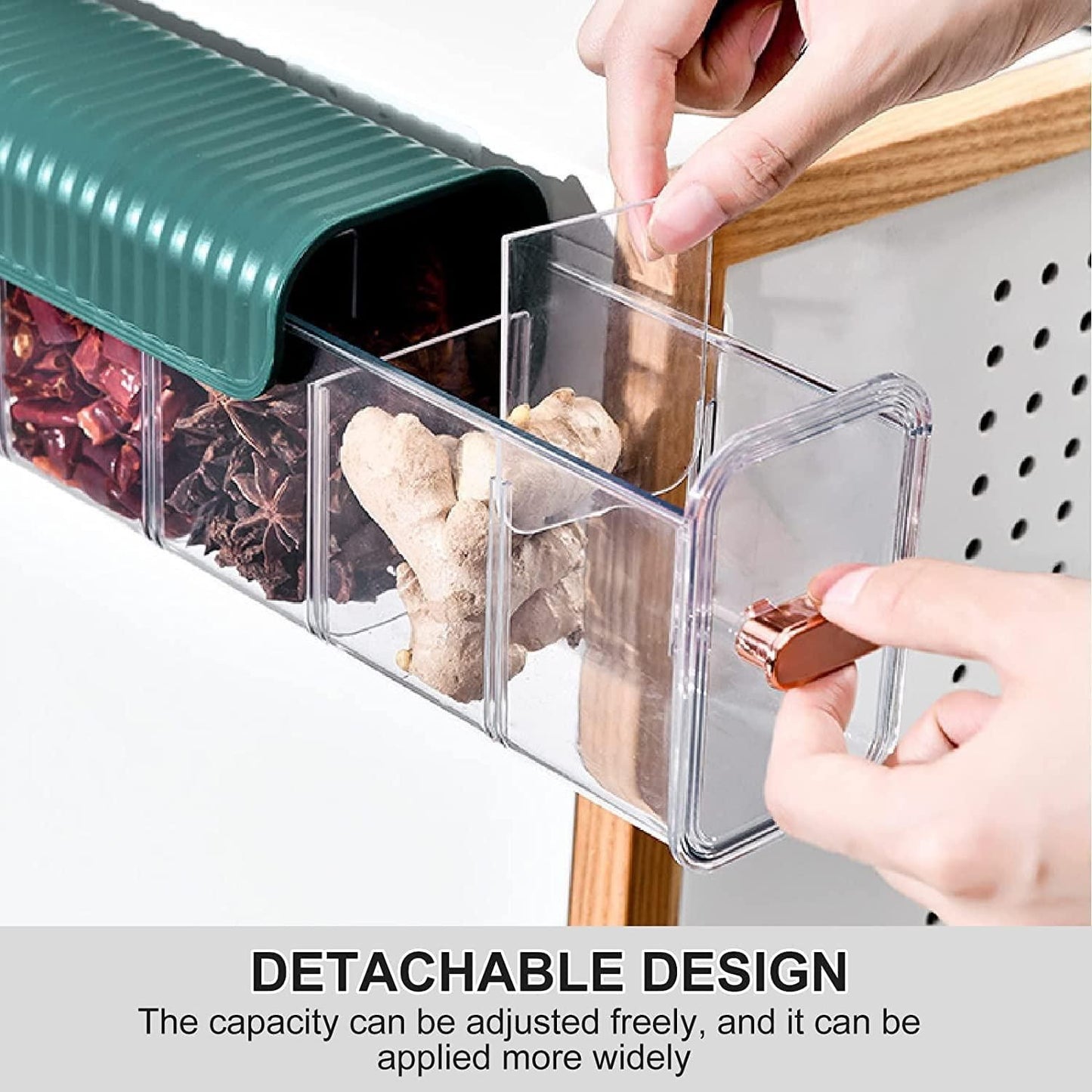Clear Wall Mounted Drawer Organizer - PURE