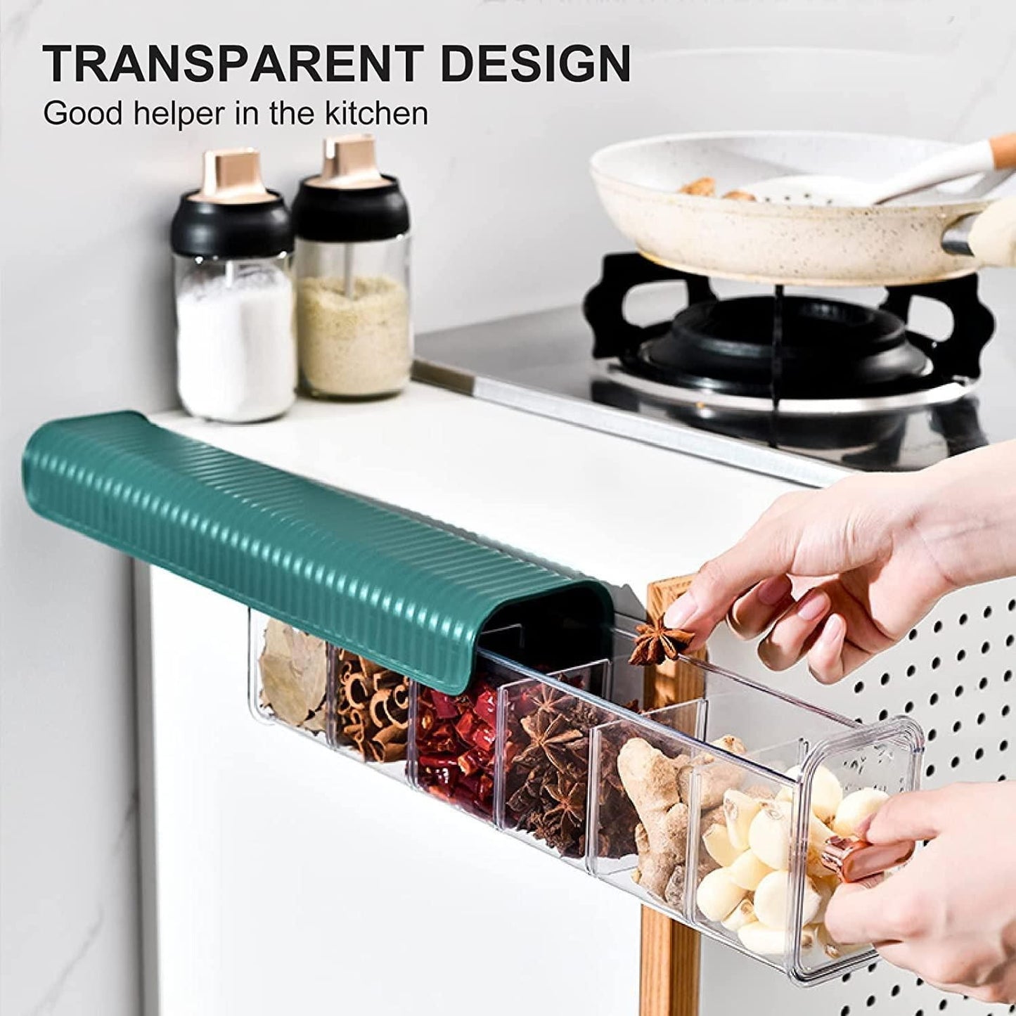 Clear Wall Mounted Drawer Organizer - PURE