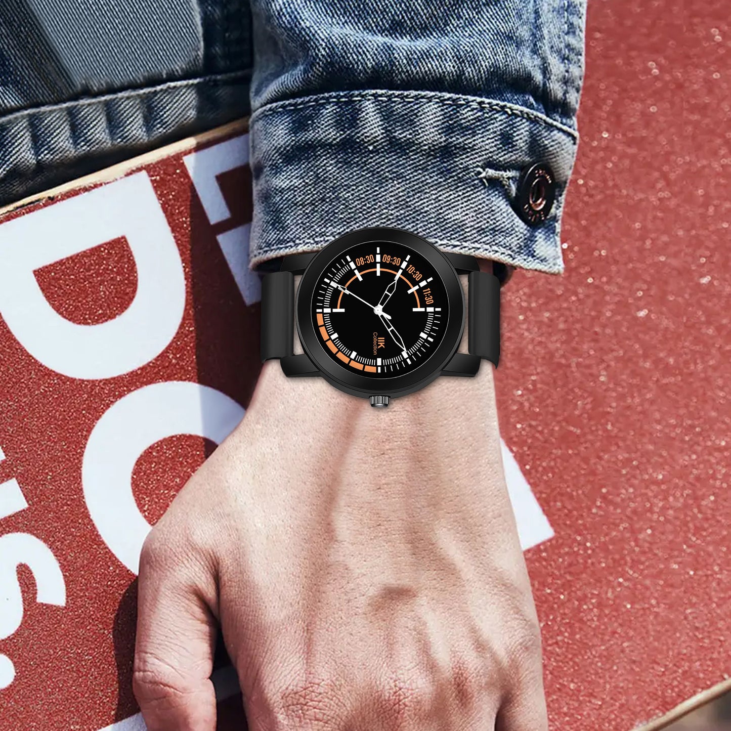 Round Numerical Dial Analogue Men Watch - PURE