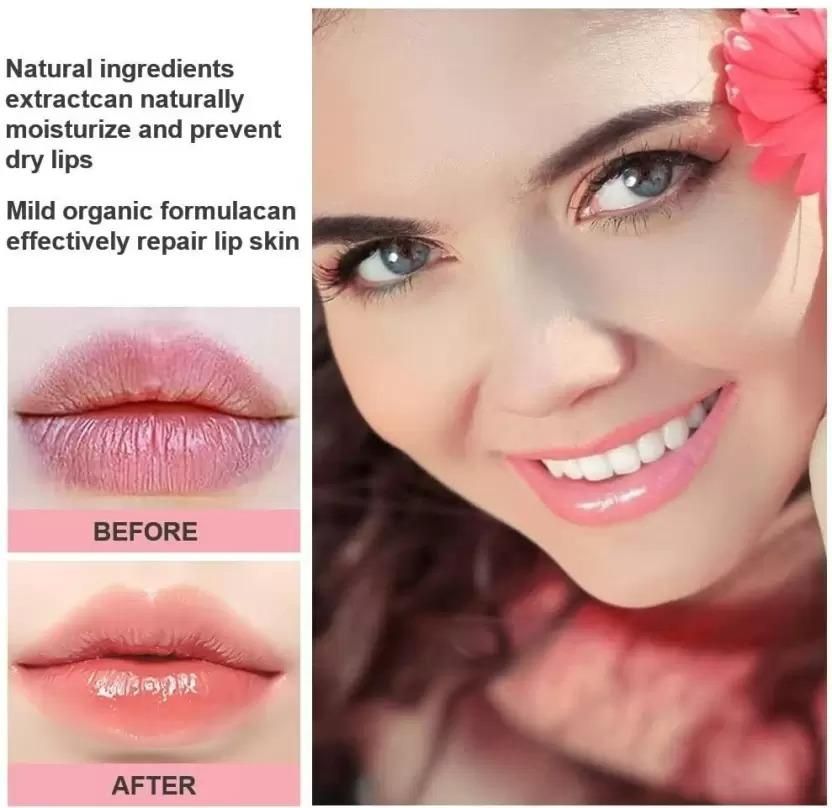 MYEONG Gold Glitter Color Change Gel Lipstick (Pink, 3.6 g) - PURE
