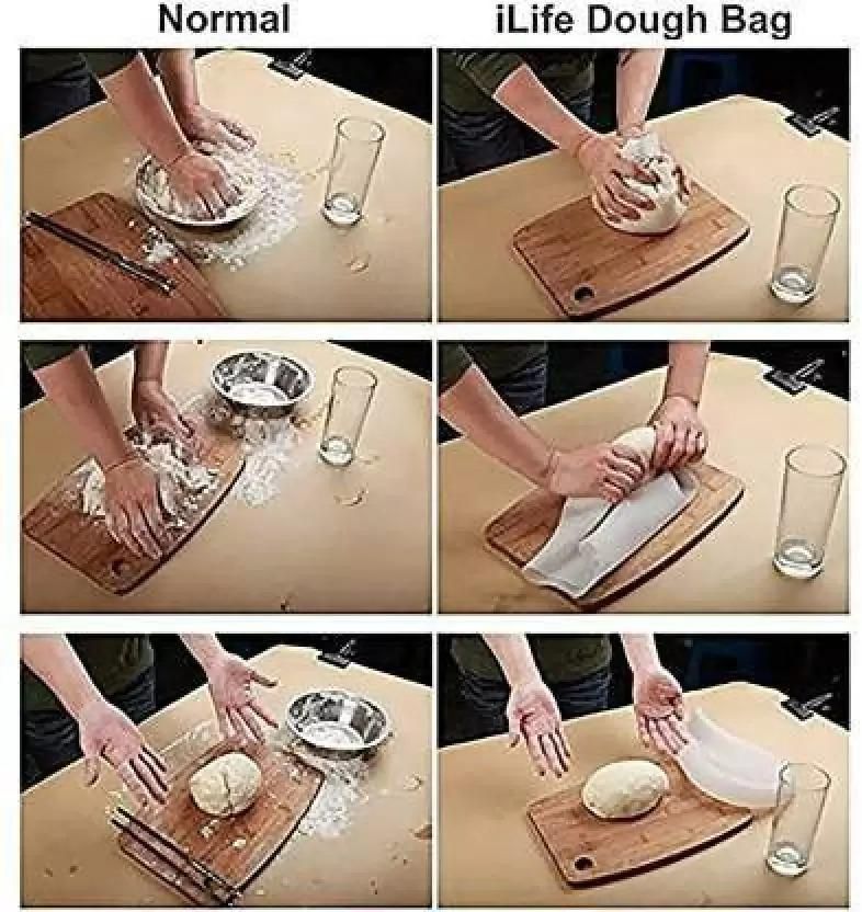 Silicone Automatic Dough Maker (White) - PURE