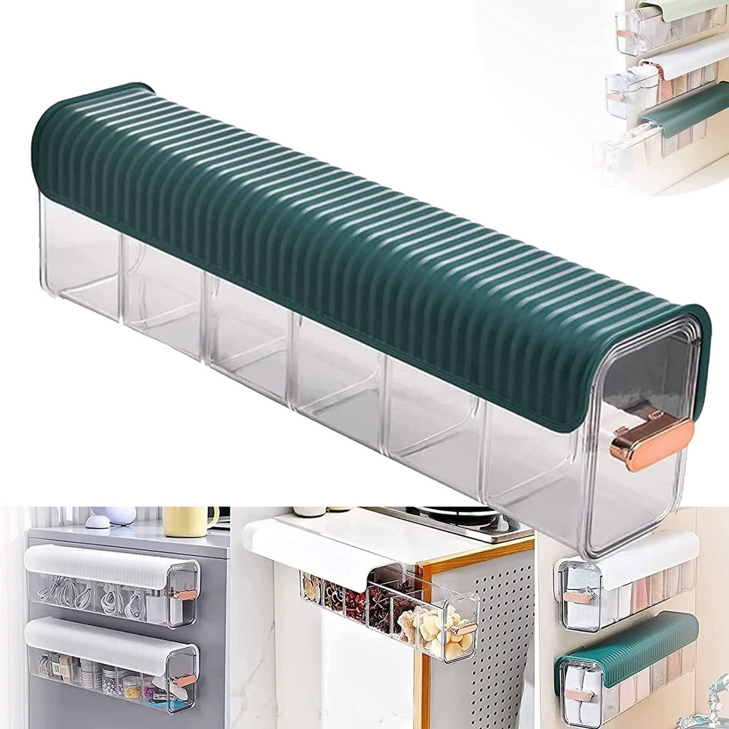 Clear Wall Mounted Drawer Organizer - PURE