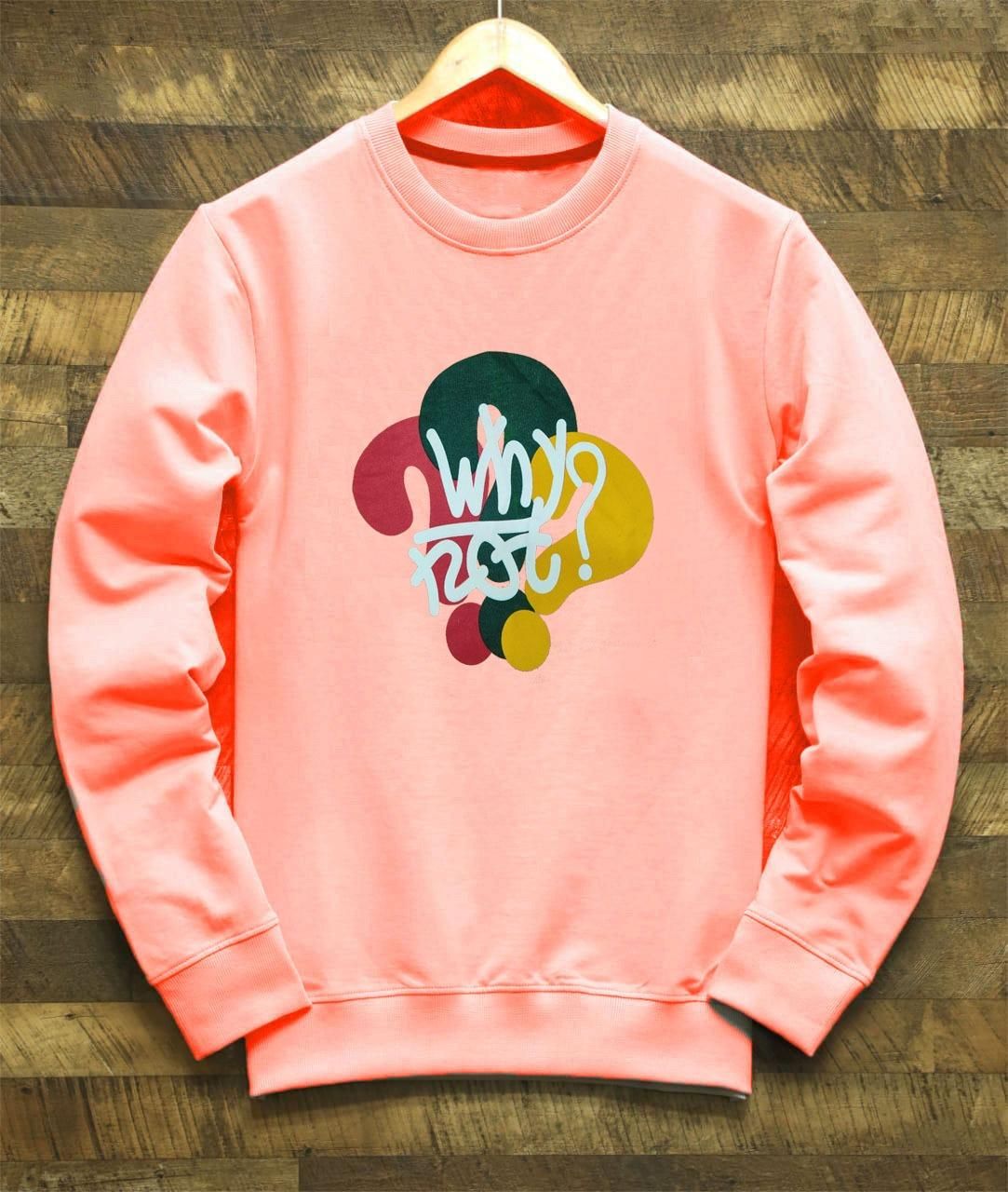 Men's Cotton Fleece Sweatshirt - PURE