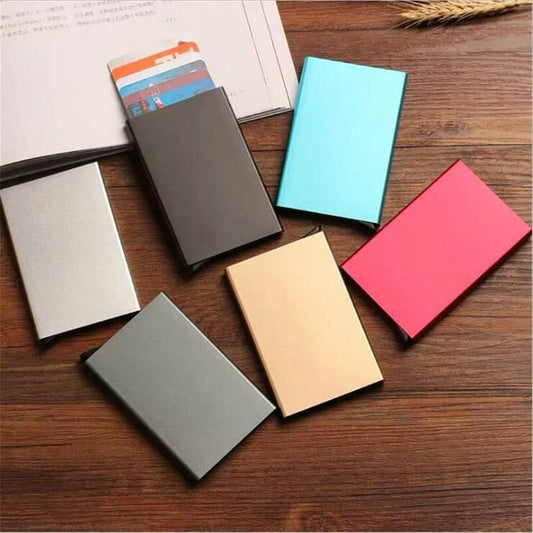 Men's RFID Protected Smart Pop Up Wallet 8 Card Slots - PURE