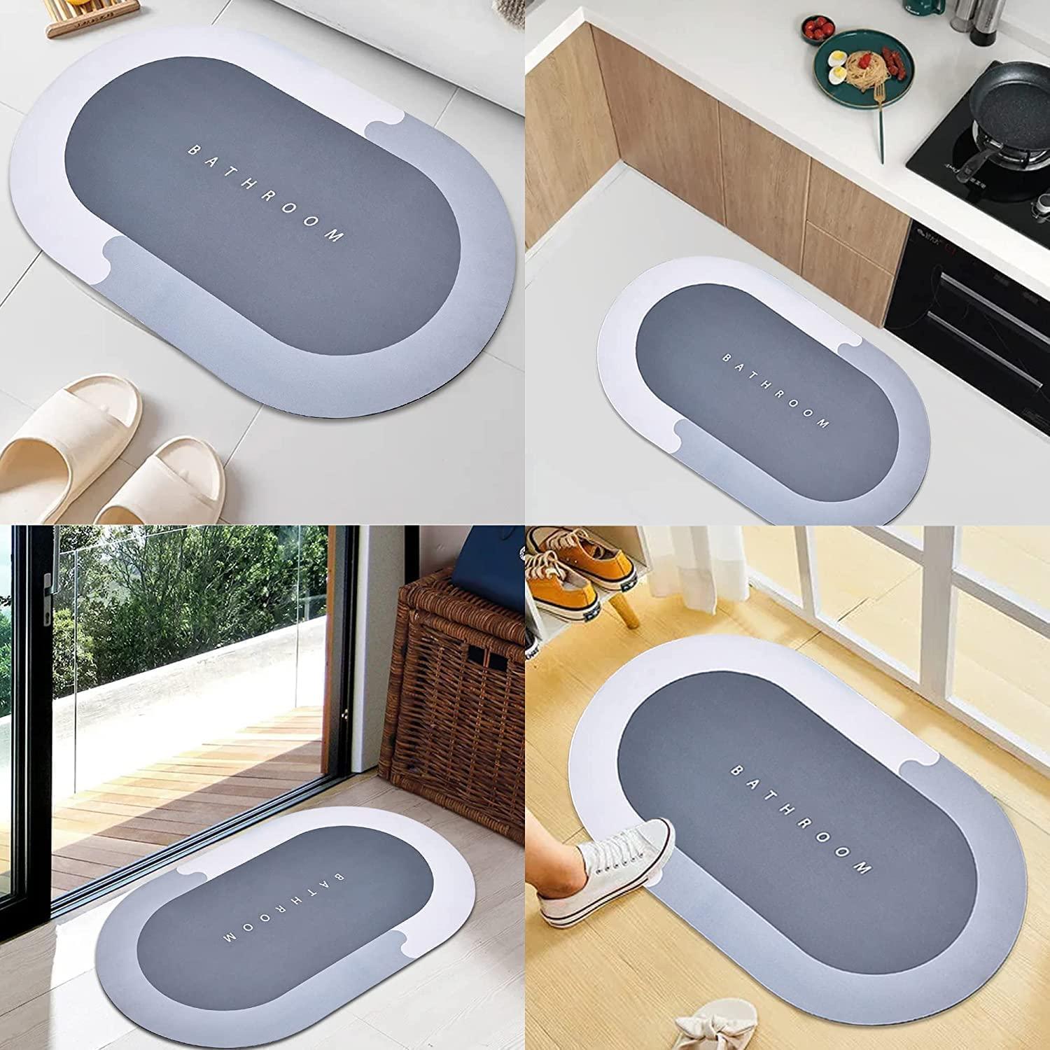 Super Absorbent Bath Floor Mat - PURE