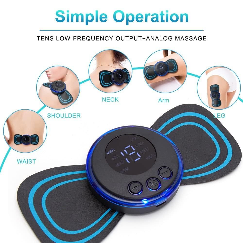 Butterfly Shap EMS Massager - PURE