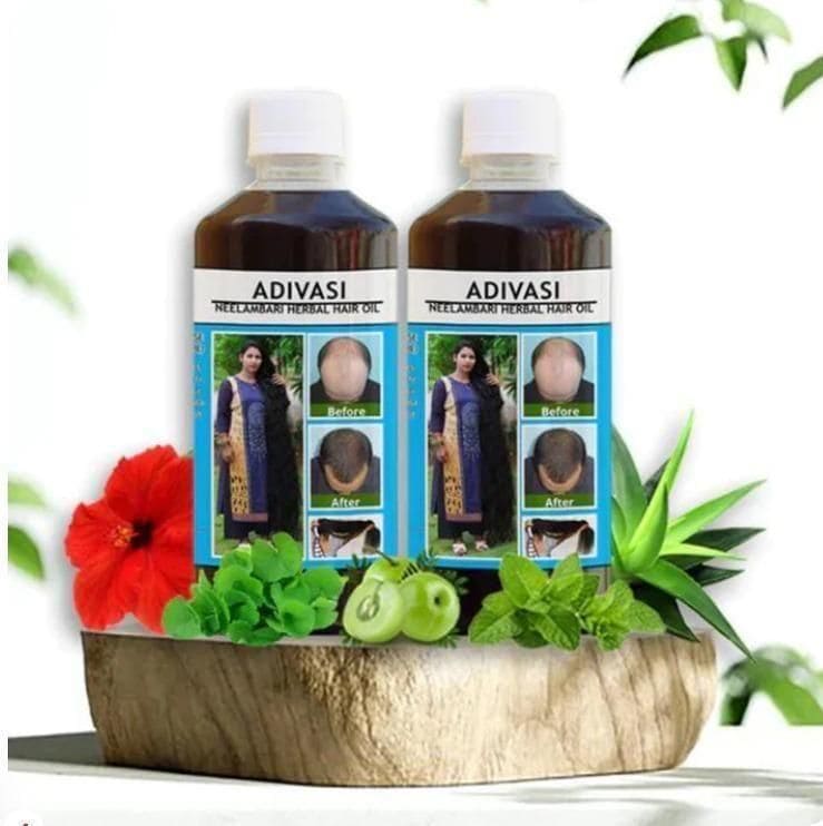 Adivasi Herbal Hair Oil 100ML (Pack of 2) - PURE