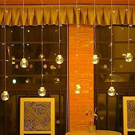 LED Wish Ball Curtain Light Fairy (White) - PURE