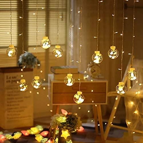 LED Wish Ball Curtain Light Fairy (White) - PURE