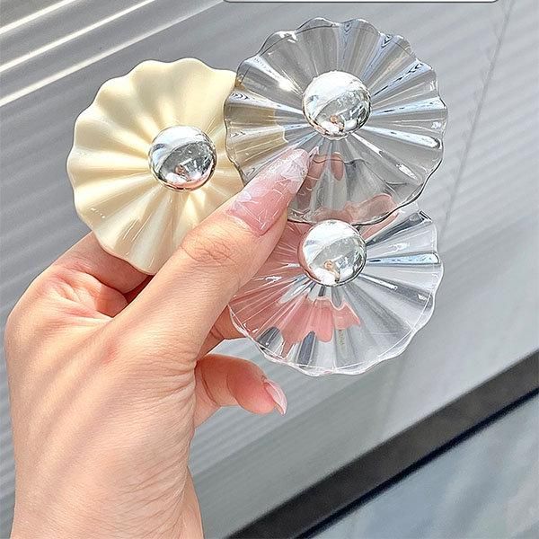 Petal Shaped Adhesive Wall Hooks (5Pcs) - PURE