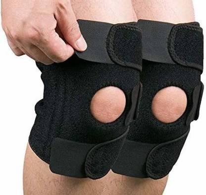 Unisex Knee Support Adjustable Knee Cap Brace for Sports, Gym, Arthritis, Joint Pain Knee Support - PURE