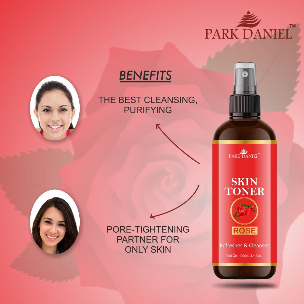 Park Daniel Rose & Vitamin C Skin Toner (Combo Pack) - PURE