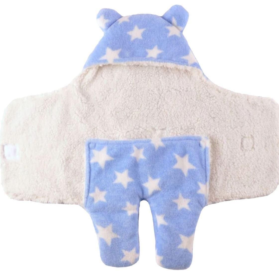 Wearable Blanket and Star Wrapper Durable Cotton for Baby Boys and Baby Girls - PURE