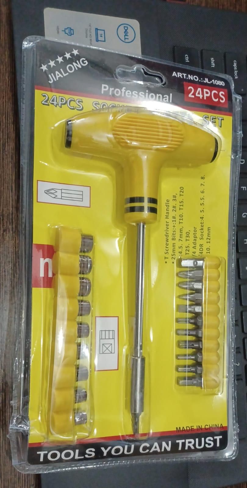 Fidato 21 Pcs Screwdriver Socket Tool Kit - PURE