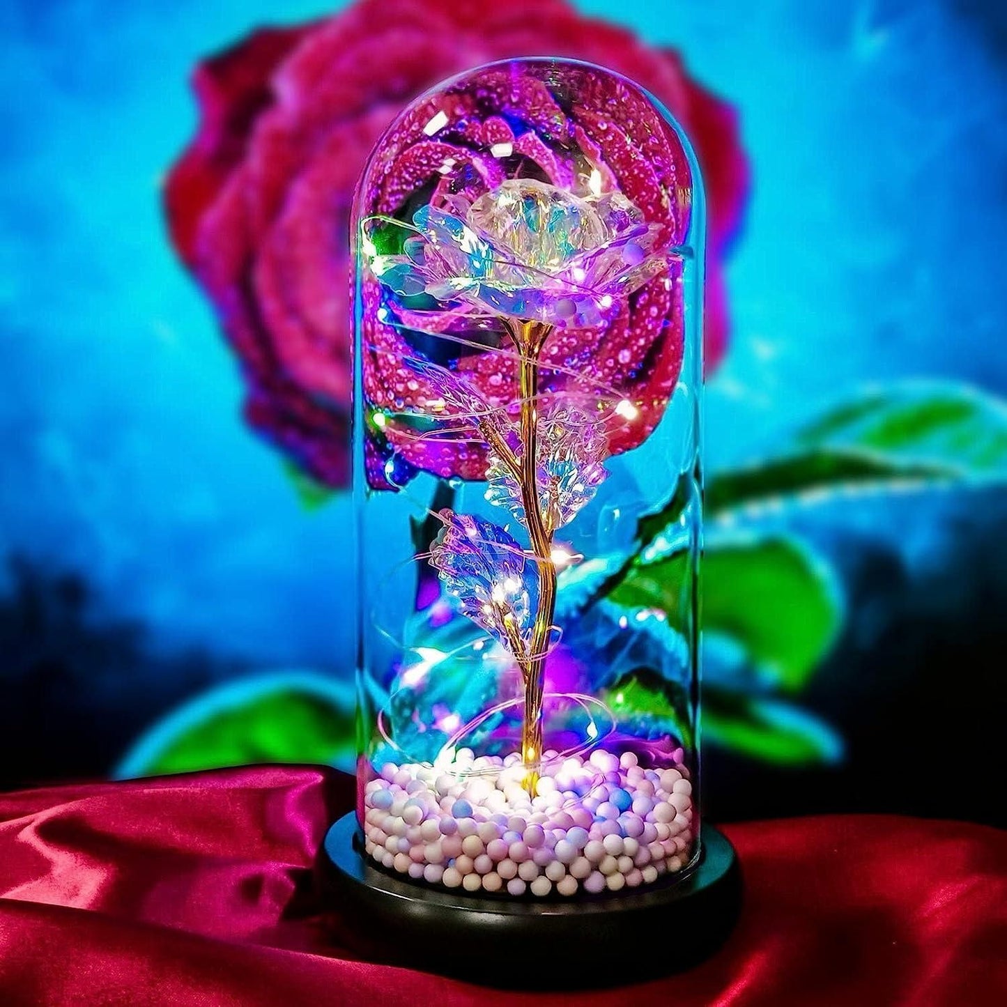 Rose Light Up Flower - PURE