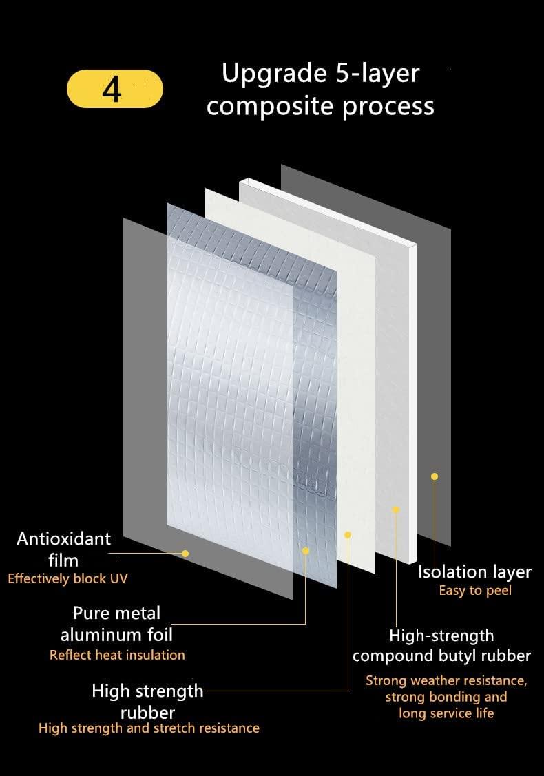 Aluminium Foil Waterproof Sealan Foil Tape - PURE