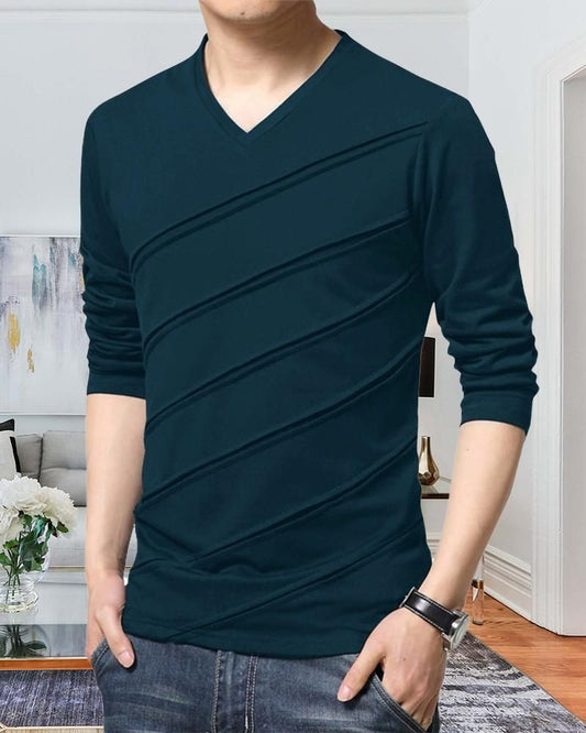 Men's Full Sleeve Casual T-shirts - PURE