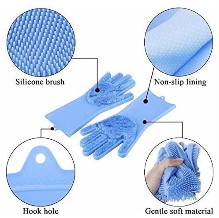 Silicone Dish Washing Gloves - PURE
