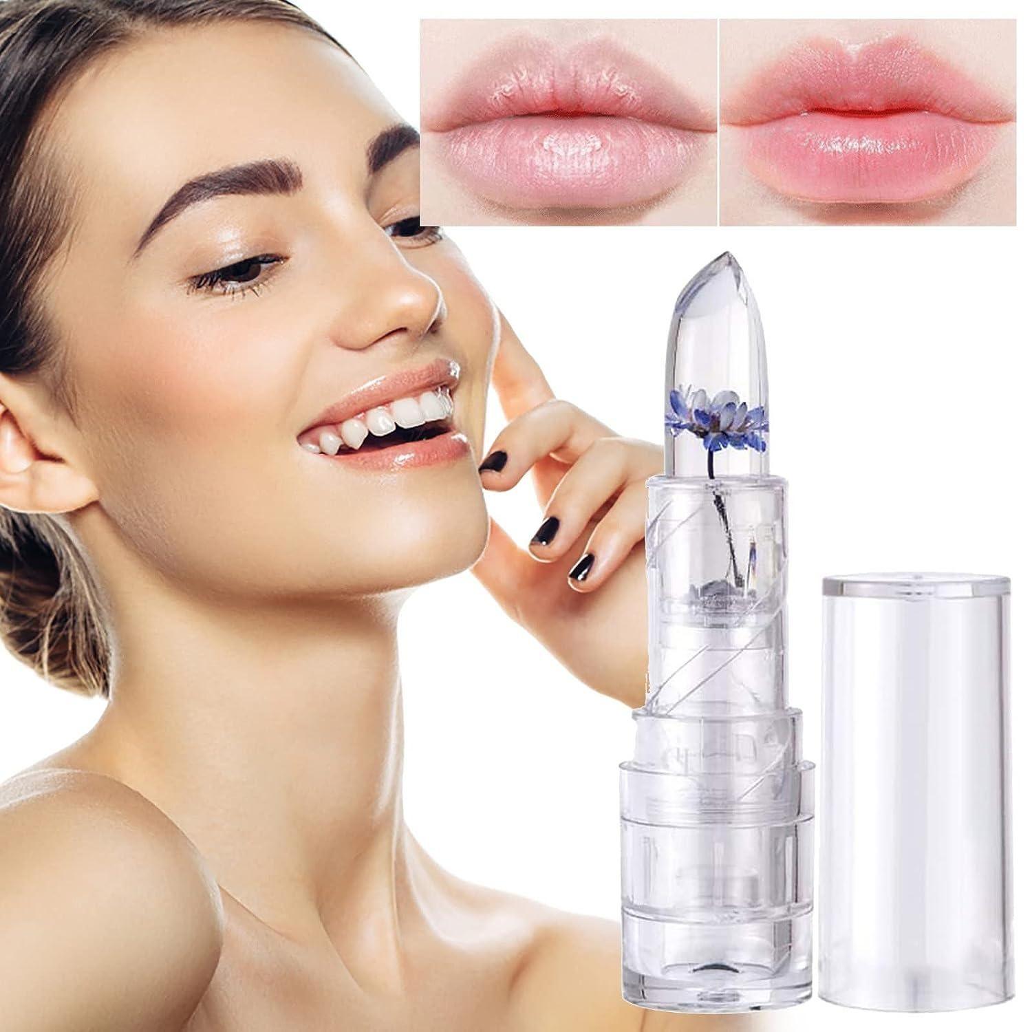 Devils Lip Plumper Flower Moisturizing Lipstick - PURE