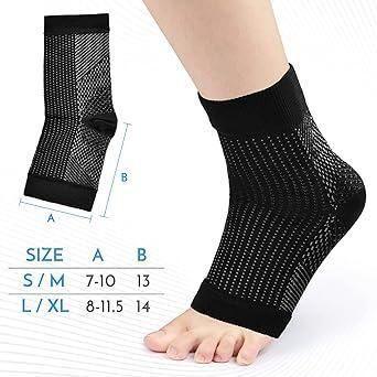 Neuropathy Compression Socks Pack of 2 - PURE