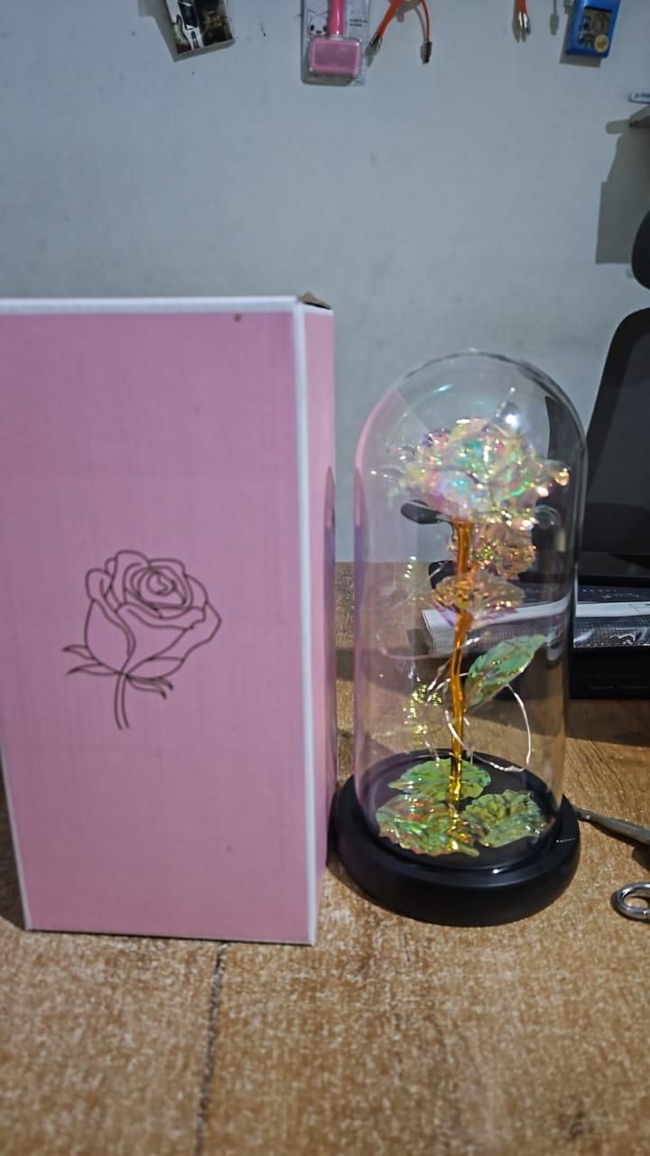 Rose Light Up Flower - PURE