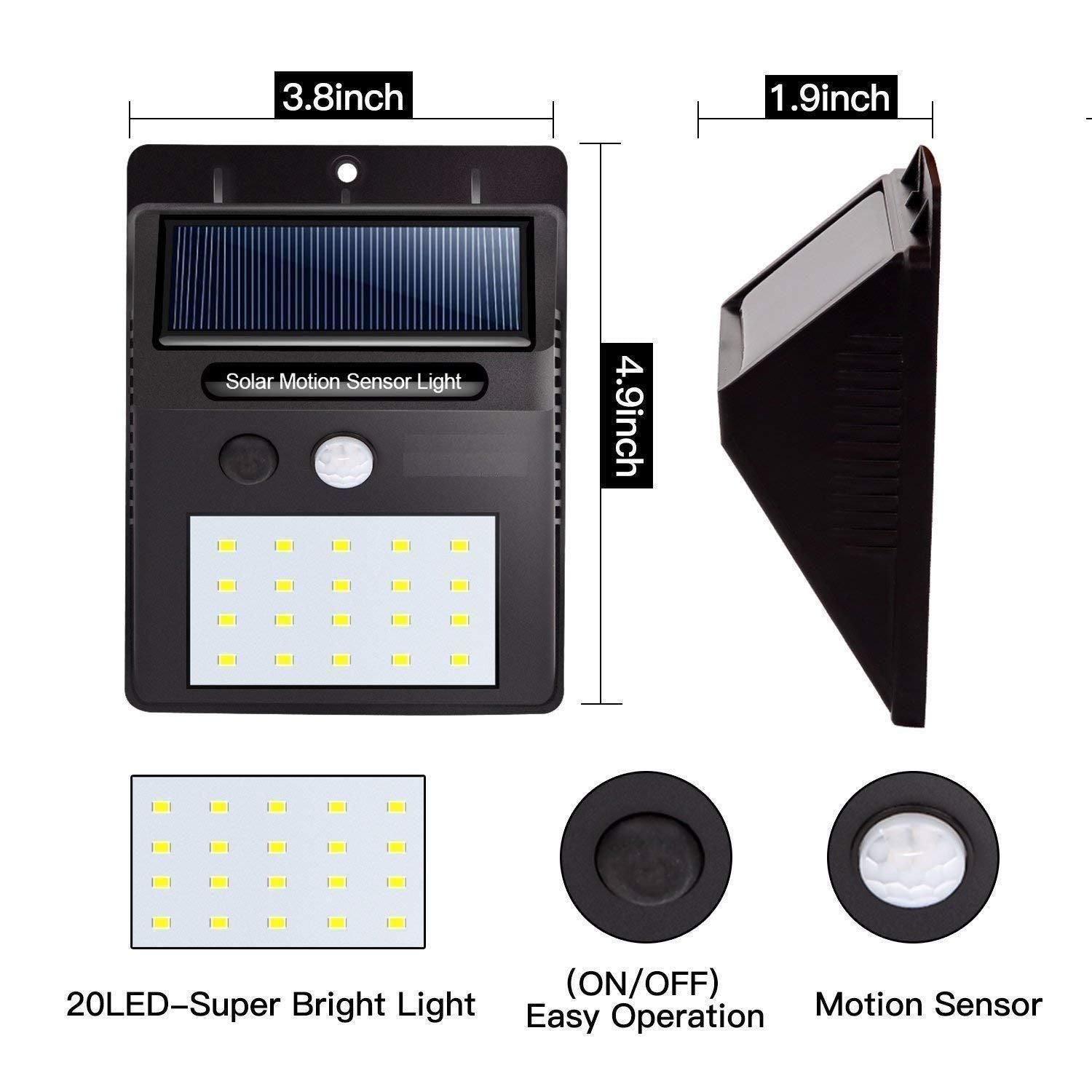 Solar Power LED Light - PURE