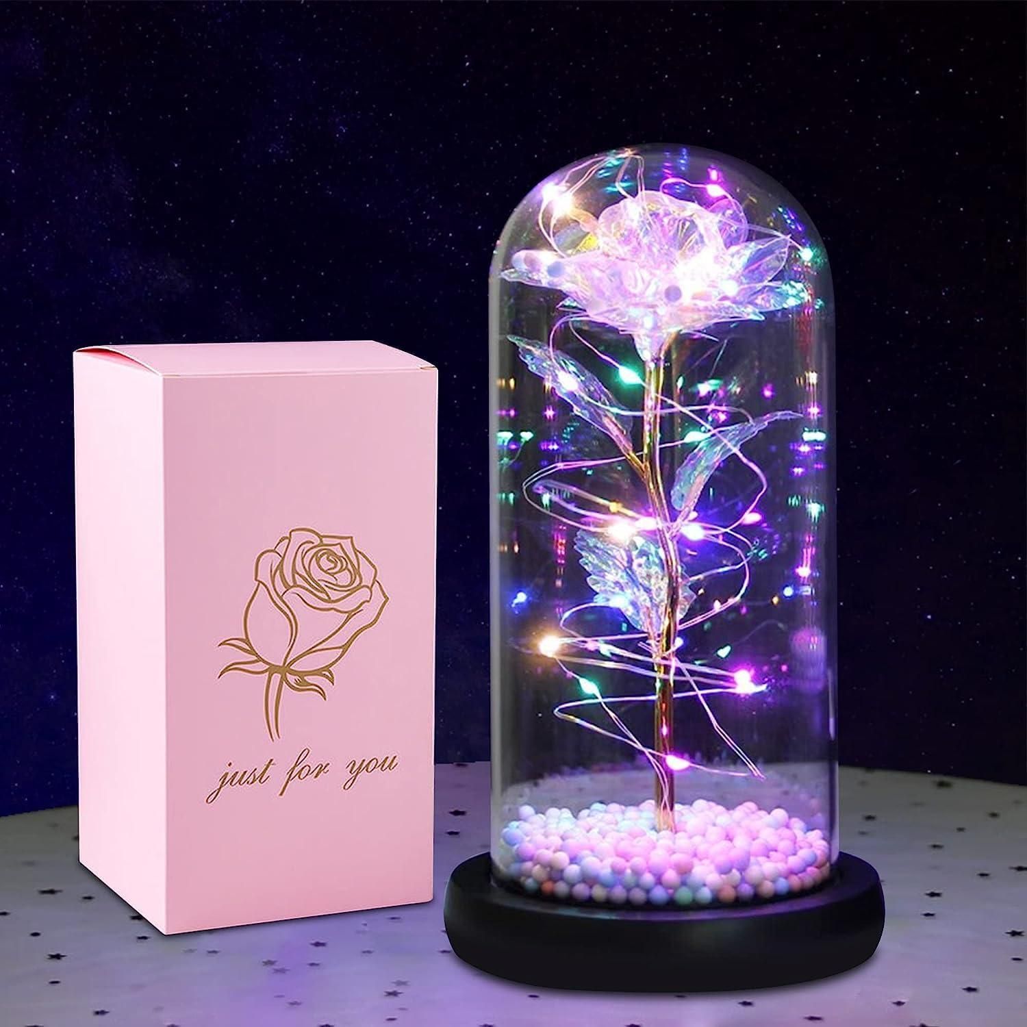 Rose Light Up Flower - PURE