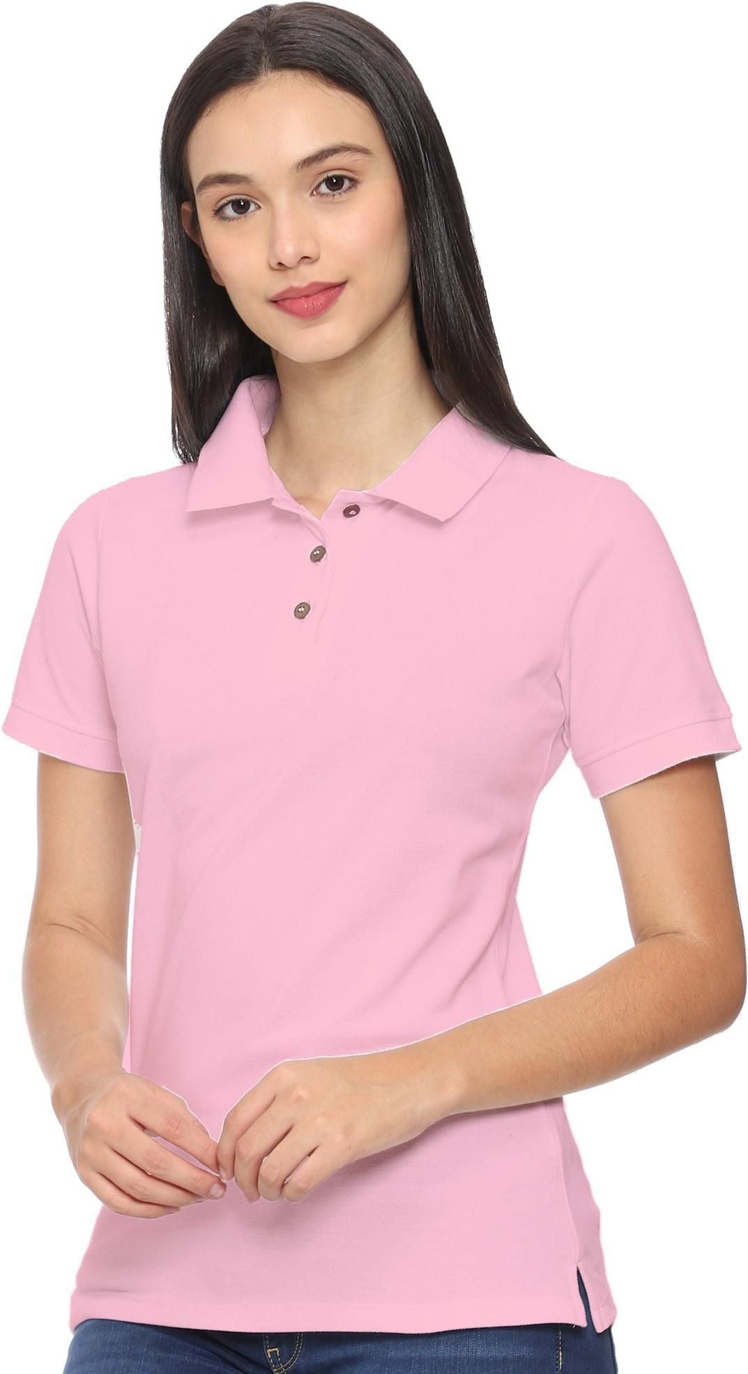 Women's Casual Solid T-shirt - PURE