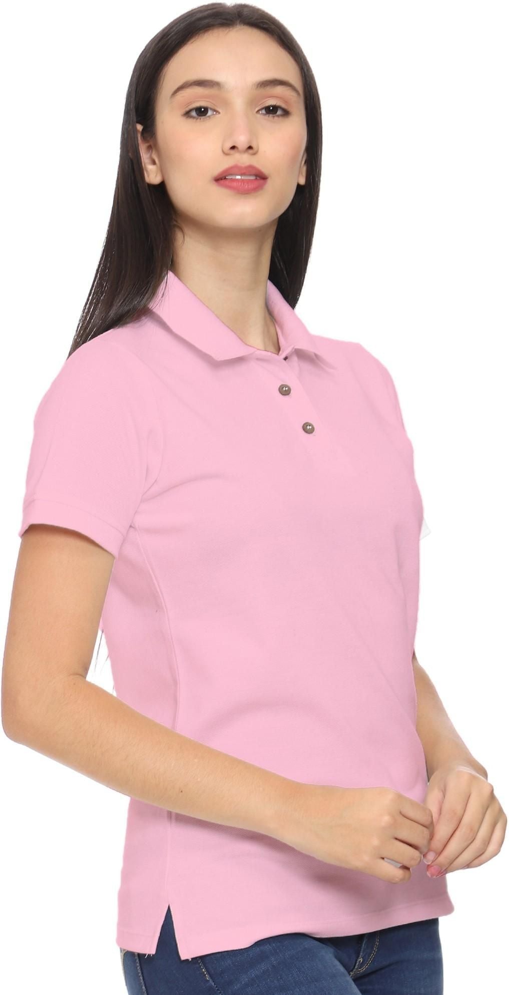 Women's Casual Solid T-shirt - PURE