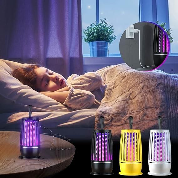 LED Mosquito Killer Lamp Electronic Bug Zapper Flies Catcher Eco Friendly - PURE