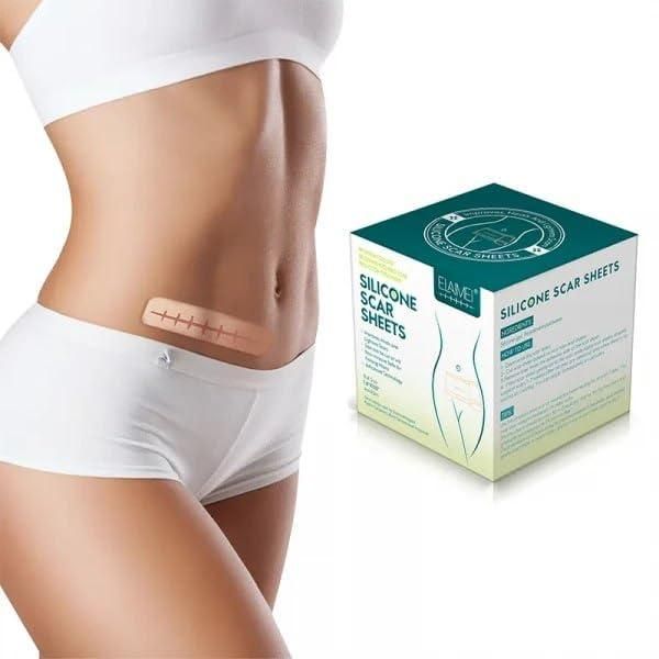 Silicone Scar Sheets, Silicon gel sheets for Scars Transparent Medical Silicone Gel Tape - PURE