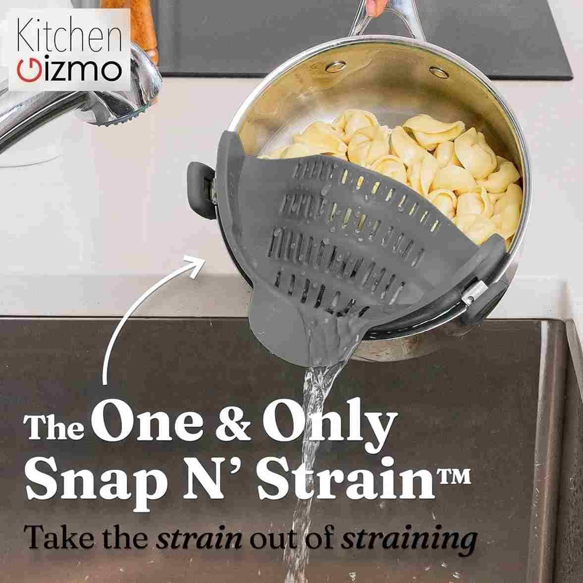 Strainer Kitchen Snap Pot Strainer - PURE