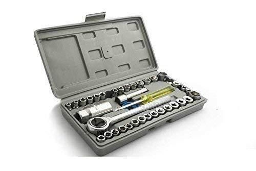 Hardware Tools - Multipurpose 40 in 1 Screwdriver Socket Set and Bit Tool Kit Set - PURE