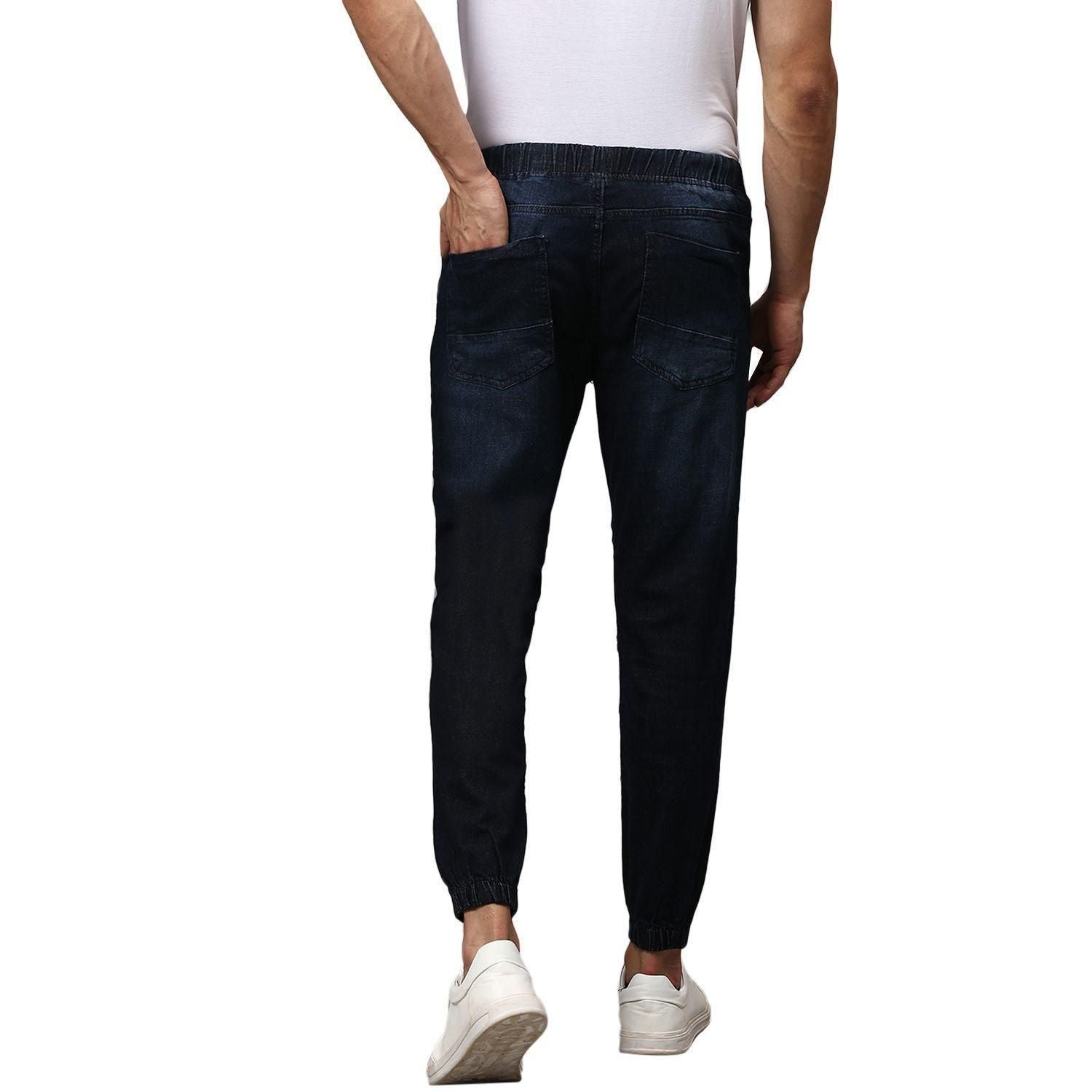 Campus Sutra Denim Washed Slim Fit Jeans - PURE