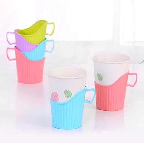 Polystyrene Disposable Plastic Paper Cup Holder - PURE