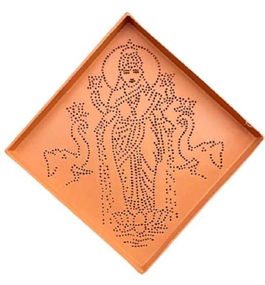 Rangoli Stencils For Making Rangoli Designs, Assorted Stencils (Size: 6x6 In, Set of 8) - PURE