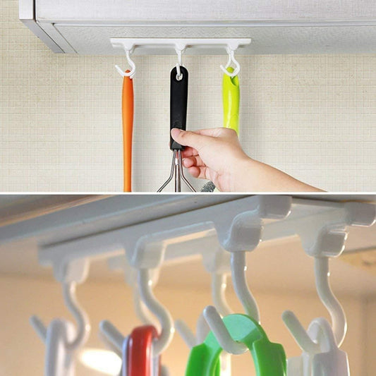 Mutifunction Vacuum Rack Kitchen Wall Sucking Hanger (Pack of 2) - PURE