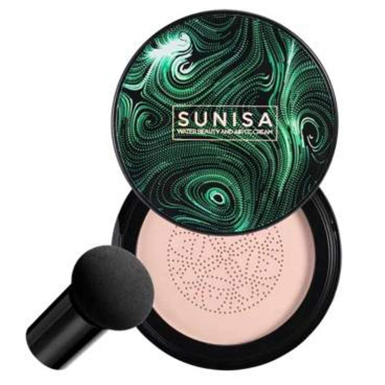 Sunisa 3 in 1 Air Cushion Waterproof foundation CC Cream - PURE