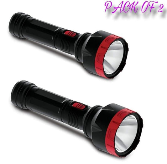 Fidato Luster LED Torch Pack Of 2 - PURE