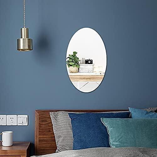 Unbreakable Mirror 30 cm COMBO ( Pack of 2 ) - PURE