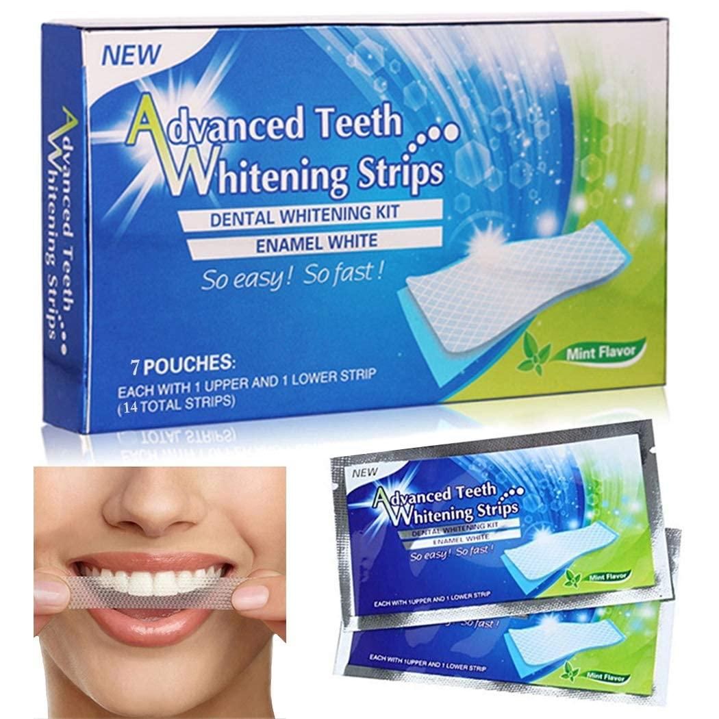 Teeth Whitening Strip Portable Dental Whitening Strip (Pack of 7) - PURE