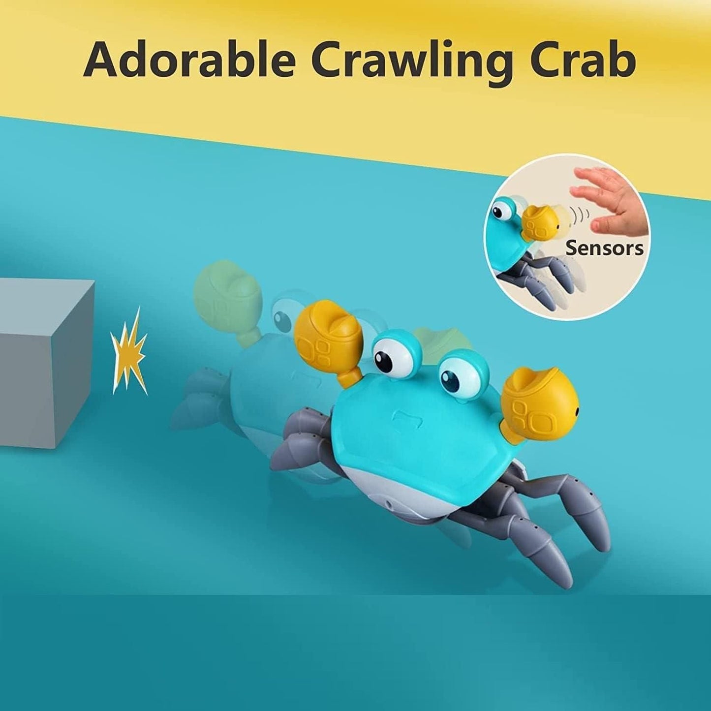 Baby Toys Infant Crawling Crab Toy - PURE