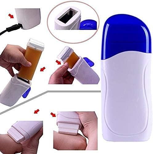 Hair Removal Wax Warmer Roll On Heater machine With Wax Refill Cartridge (Combo of 3 Products) - PURE