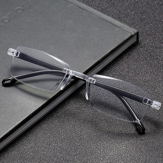 Product Name: Power Anti-blue Progressive Far And Near Dual-Use Reading +2.5 Glasses - PURE