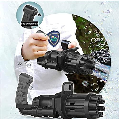 Rocket Launcher Electric Bubble Machine Gun for Toddlers Toys - PURE