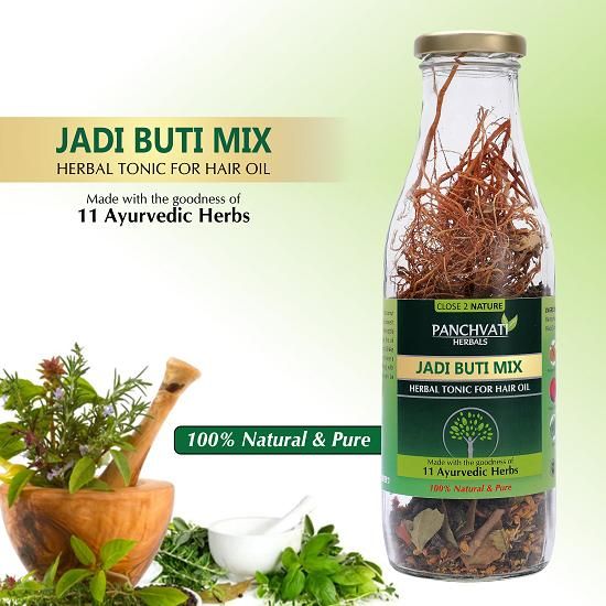 Jadi Buti Mix Herbal Tonic For Hair Oil - PURE