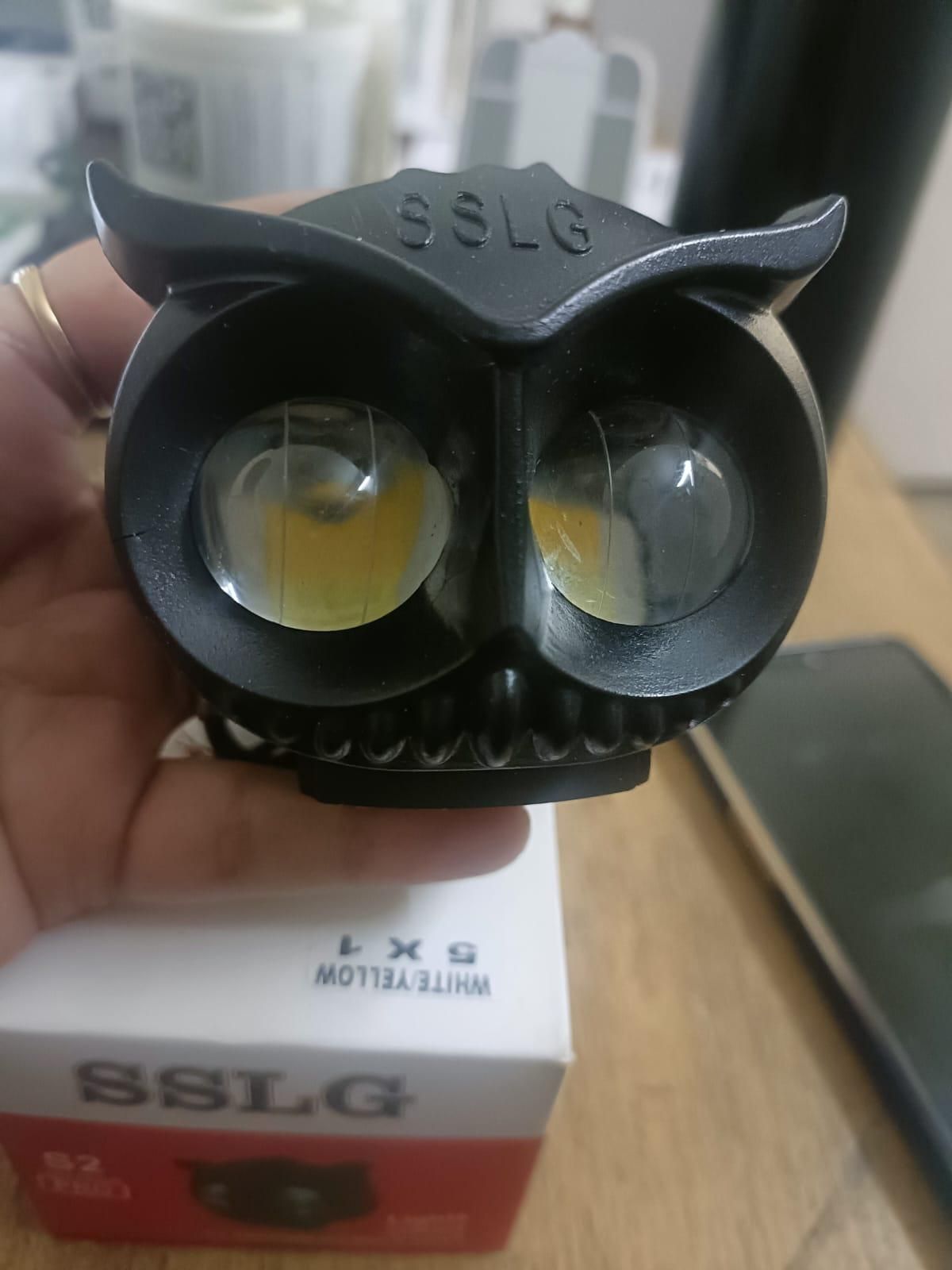 Owl Shape design motorcycle LED Fog light - PURE