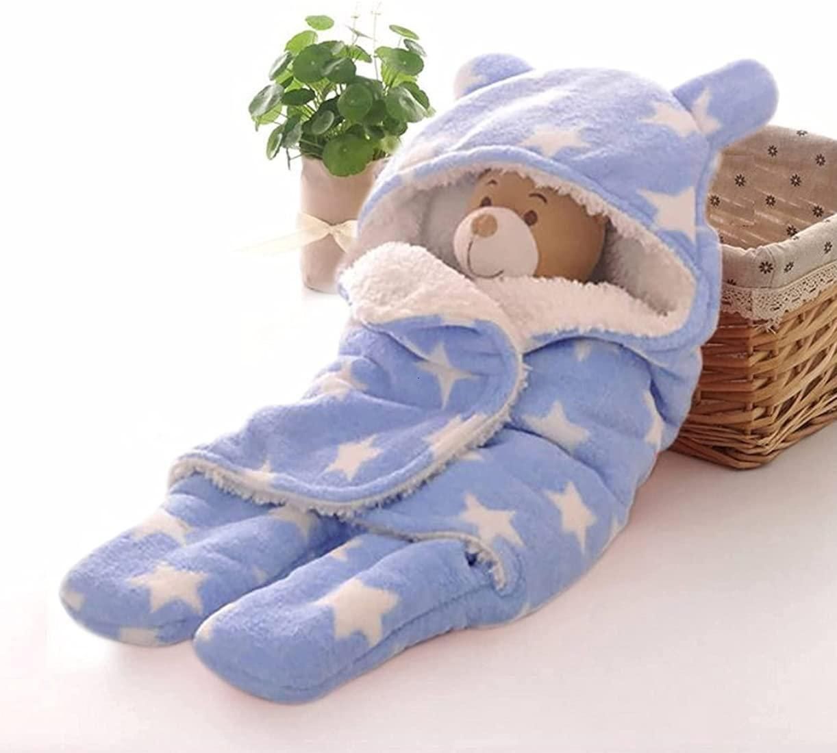 Wearable Blanket and Star Wrapper Durable Cotton for Baby Boys and Baby Girls - PURE